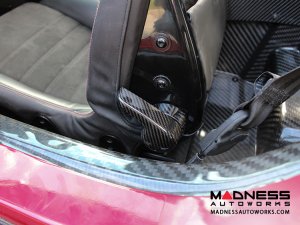 Alfa Romeo 4C Seat Adjustment Covers - Carbon Fiber
